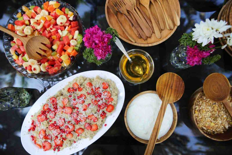 Brunch at Palm Trees